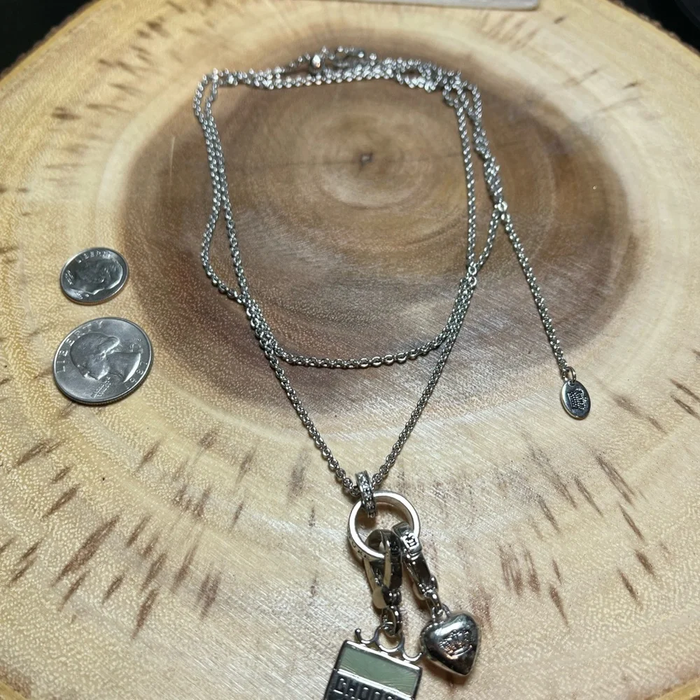 VTG| Juicy Couture Necklace + Charms 💚✨